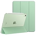 MoKo iPad Air 11インチ ケース(2024) / iPad Air5/4 10.9インチ ケース 11インチiPad Air(M2) iPad Air第5/4世代 10.9 カバー 半透明 オートスリープ ApplePencilPr