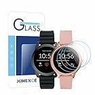 【3枚入り】 Mihence Compatible with [フォッシル] FOSSIL Gen 5E 保護フィルム, 9H ガラス保護フィルム 対応 Fossil Gen 5E 42mm / 44mm Smartwatchスマート腕時計 2.