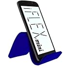 iFLEX スマホスタンド シリコン製 変形自在 持ち運び グリップ 角度自由 ホルダー 卓上 ミニ クラシックブルー