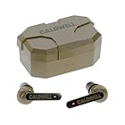 Caldwell E-Max Shadows FDE 23 NRR - Bluetooth接続付き電子聴覚保護 射撃、狩猟、射撃距離用