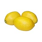 GuCra　レモン　野菜・果物模型　3個セット　食品サンプル　ディスプレイに　（イエローEX）