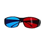 Othmro 3Dメガネ 3D立体 アナグリフ3Dメガネ レンズ1色/赤 レンズ2色/青い フレーム素材プラスチック 着用方法/フレーム フレームカラー(黒) フィルタリング 眼鏡 メガネ レンズ素材（樹脂）画像 立体 映像 鑑賞 軽量 現実感