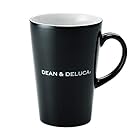 DEAN&DELUCA ラテマグM ブラック 370ml マグカップ レンジ可 食洗器可 食器 コーヒー 13.5×9.7×7.5cm