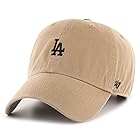 47 Brand アジャスタブル キャップ - BASE RUNNER ロサンゼルス・ドジャーズ (LA Dodgers) カーキ