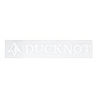 DUCKNOT カッティングステッカー 屋外用 デカール カーステッカー 車 ステッカー 18cm 日本製 (ホワイト)