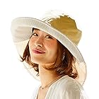 アイメディア 帽子 レディース つば広帽子 UVカット つば広 ベージュ 日よけ 日傘 春夏 紫外線カット 顔が明るく映えるUVつば広帽子