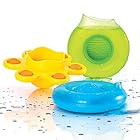 Fat Brain Toys ディンプル スプラッシュ お風呂用おもちゃ 水遊び FA361-1 正規品 ライムグリーン、イエロー、ブルー