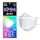 KF94 マスク 10枚 口紅がつきにくい 息がしやすい 3D立体構造 不織布 個包装 韓国製 白 【国内検品済み】