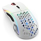 Glorious グロリアス モデルd ワイヤレス ゲーミングマウス 無線 白 エルゴノミクス RGB 6個プログラムボタンDPI 12000 ホワイト 小型 マウス 軽量 ゲーム用 wireless mouse 国内正規品 (67g)