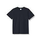 [ライフマックス] Tシャツ 6.2オンスヘビーウエイトTシャツ（ポリジン加工） MS1159 ネイビー L