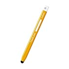 エレコム タッチペン 鉛筆型 三角 太軸 超感度タイプ (スマホ・タブレット用) イエロー P-TPEN02BYL
