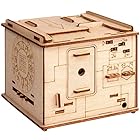 ESC WELT Space Box 立体パズルボックス クルーボックス 頭の体操木製パズル 秘密付き難解パ ーッド 脱出ゲーム ユニーク 3D ぱずるボックス 大人向け 親子 女の子 工作 木製