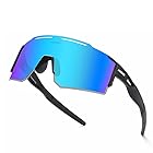 [Thinker] サングラス UV400偏光メガネ、女性と男性のための屋外防風スポーツアイウェア、サイクリングランニングドライビングフィッシングとゴルフ (KD-C4)