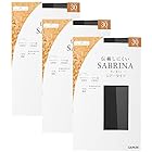 [グンゼ] タイツ SABRINA サブリナ シアータイツ 30デニール 伝線しにくい 同色3足組 レディース ブラック L-LL