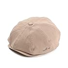 [Eternal Leaf] キャスケット ハンチング 帽子 つば付き ベレー 帽 ビッグシルエット キャス ELH-003 (03.カーキ)
