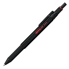 rOtring ロットリング 600 3in1 マルチペン ブラック 2色(黒/赤)＋シャーペン 0.5mm 化粧箱入 ツイストタイプ 多機能ペン 製図対応 正規輸入品 2164108