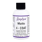 アンジェラス ウレタンクリアコート マット Angelus Matte 4-coat Scratch Resistant Urethane Clear Coat 4oz (Matte)