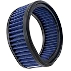 AHL バイク用 エア フィルター クリーナー 互換車種: S&S E & G shorty air cleaner filter (Round and not round both will work),K & N E-3226 Round,1