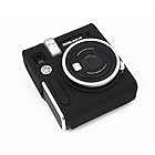 Koowl 対応 Fujifilm Fuji 富士 instax mini 40 カメラカバー シリコンケース シリコンカバー カメラケース 撮影ケース ライナーケース カメラホルダー、Koowl製作、超薄型、耐震・耐衝撃・耐磨耗性が高い (ブラ