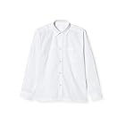 [キャッチ] 女子長袖スクールシャツ カッターシャツ ワイシャツ ホワイト 155CM