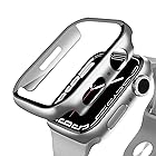 【2枚セット】ANYOI 対応 Apple Watch ケース Series SE2/SE/6/5/4 44mm アップルウォッチ 保護 カバー ガラスフィルム 一体型 アップルウォッチ ケース 耐衝撃 装着簡単 apple watch カバー