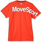 [デサント] 復刻モデルあり 半袖 Tシャツ 杢 MOVE SPORTS 吸汗 速乾 UVカット 冷感 クーリング OR(Amazon限定復刻) XO
