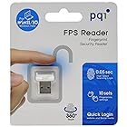 pqi PQI USB指紋認証キー USBドングル Windows Hello機能対応 360°指紋センサー搭載 国内サポート DUFPSL2 シルバー