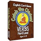 VERBS Hard Level Catch The Chicken English Card Game 英語動詞フラッシュカードゲームアクション英語カードゲーム