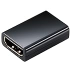 エレコム HDMI中継アダプタ 延長コネクター 4K 2K(60p) スリムタイプ ブラック AD-HDAASS01BK 1個入り