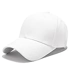 [MECOLO] キャップ メンズ 【大きいサイズ・シンプルで洗練されたデザイン・コットン100％・型崩れない・紫外線対策・快適フィット・サイズ調整可能】 被り心地よい 熱中症対策 つば付き 遮光 日よけ 綿 シンプル カジュアル 帽子 アウトド