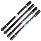 Rimikuru ペン回し 専用ペン 練習用 回しやすい 初心者 4色セット かっこいい ペン回し用のペン ペンまわし専用ペン (ブラック)