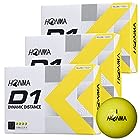 HONMA(ホンマ ゴルフ) D1 2022 ゴルフボール イエロー BT2201 3ダースセット(36球)