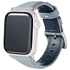 [GRAMAS] Apple Watch バンド 本革レザー シュランケンカーフ コンパチブル ビジネススタイル アップルウォッチ バンド apple watch series 7/6/SE/5/4/3/2/1 (41・40・38mm) 手首周り