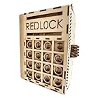 REDL0CK レッドロック 謎解き パズル 脳トレ 知育 木製 立体 3D 脱出ゲーム おもちゃ 知的玩具 キット 大人 子ども ギフト プレゼント