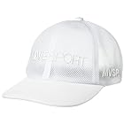 [デサント] キャップ MOVESPORT 帽子 メッシュ クーリング 軽量 再帰反射 リフレクター 熱中症対策 メンズ WH F