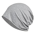 [FREESE] ニット帽 ワッチキャップ メンズ 防寒 UVカット オールシーズン 蒸れにくい 超伸縮 フリーサイズ (ライトグレー)