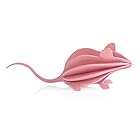 Lovi ロヴィ オーナメントカード マウス 15cm LTPK ライトピンク 白樺 組み立て式 フィンランド製 【2022】