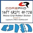 Corepad Soft Grips Logitech G PRO X SUPERLIGHT用グリップ 1set【国内正規品】 (Blue)