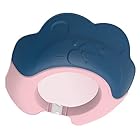 MonikaSun シャンプーハット サイズ調整可能シャンプーキャップ 子供用 シャワーキャップ 防水帽 目を保護 バスグッズ シャワーハット 洗髪用帽子 ライオン (ピンク＆ブルー…)