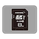 【Amazon.co.jp限定】HI DISC SDHCカード Class10 UHS-I対応 8GB プラケース付き(データ復旧サービス付き) ブラック