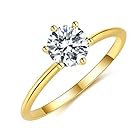[MYSTCODE] ６本爪 ダイヤモンドリング リング 指輪 レディース 人気 婚約指輪 結婚指輪 ゆびわ ダイヤモンド 指輪 ダイヤ かわいい ダイヤの指輪 シルバー925 シルバー ゴールド 18金 k18