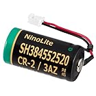 NinoLite SH384552520、CR-2/3AZ、CR-2/3AZC23P、CR17335A WK11、CR17335 WK210、CR17335E-N-CN3 対応 リチウム電池 1600mAh大容量 SHK7620/SHK38155