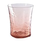 タンブラー グラス おしゃれ な コップ アイス コーヒー、ハイボール、ジュース、ビール などに 母の日 結婚祝い ペアグラス としても 割れないグラス 食洗機 電子レンジ対応 ピンク 赤 カラフェタンブラー 270ml 8.1×8.1×10cm