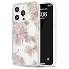 【 rienda 正規品 】 iPhone14 Pro 花柄 ケース透明 「 TPU クリアケース/Dress Flower 」 リエンダ アイフォン14プロ ブランド スマホケース (くすみピンク)