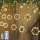 FIRE BULL クリスマス飾り クリスマスツリー 電飾 USB給電タイプ 3M 8種類の照明モード クリスマスツリー led 防水 イルミネーションライト 屋内屋外兼用 (六辺型)