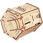 ESC WELT Fort Knox Box PRO 立体パズルボックス クルーボックス 頭の体操木製パズル 秘密付き難解パ ーッド 脱出ゲーム ユニーク 3D ぱずるボックス 大人向け 親子 女の子 工作 木製