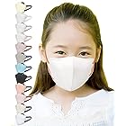 [ＴＪ ＴＲＡＤ　ＪＡＰＡＮ] マスク 不織布 子供用マスク 日本製 こども 立体 スポーツ (子供用10枚チャック袋×3袋, ホワイト×ピンク)