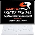 Corepad Skatez PRO Logitech G502 X Wired用マウスソール 2set【国内正規品】 (PRO)