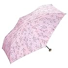 Wpc. 雨傘 レイヤードプランツ ミニ ピンク 折りたたみ傘 50cm レディース 晴雨兼用 花柄 ナチュラル 大人可愛い おしゃれ 可愛い 女性 2607-113-002