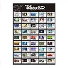 1000ピース ジグソーパズル Disney100:World Stamps (51×73.5cm)